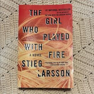The Girl Who Played With Fire soft cover book